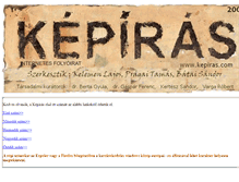 Tablet Screenshot of kepiras.hu