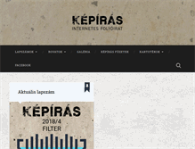 Tablet Screenshot of kepiras.com